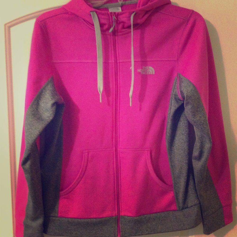North face hooded jacket